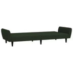 vidaXL Divano letto a 2 posti, poltroncina imbottita, divano letto a due posti in velluto