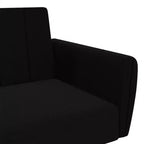 vidaXL Divano letto a 2 posti, poltroncina imbottita, divano letto a due posti in velluto