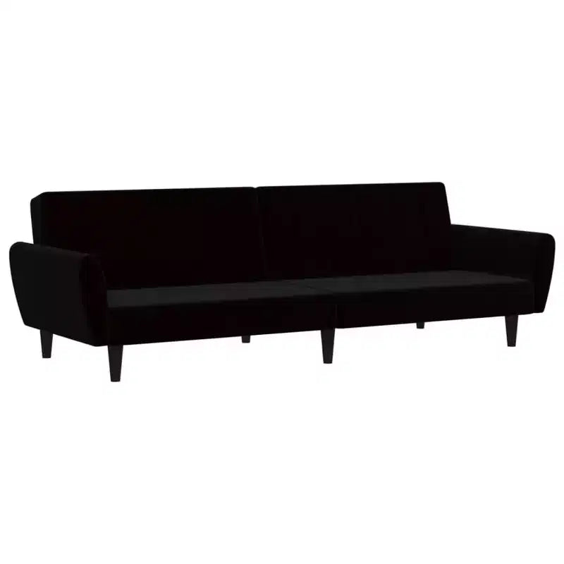 vidaXL Divano letto a 2 posti, poltroncina imbottita, divano letto a due posti in velluto