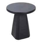 Christopher Knight Home Mio Table d'appoint moderne ronde en béton léger avec pieds coniques