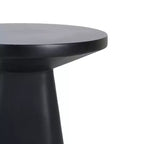 Christopher Knight Home Mio Table d'appoint moderne ronde en béton léger avec pieds coniques