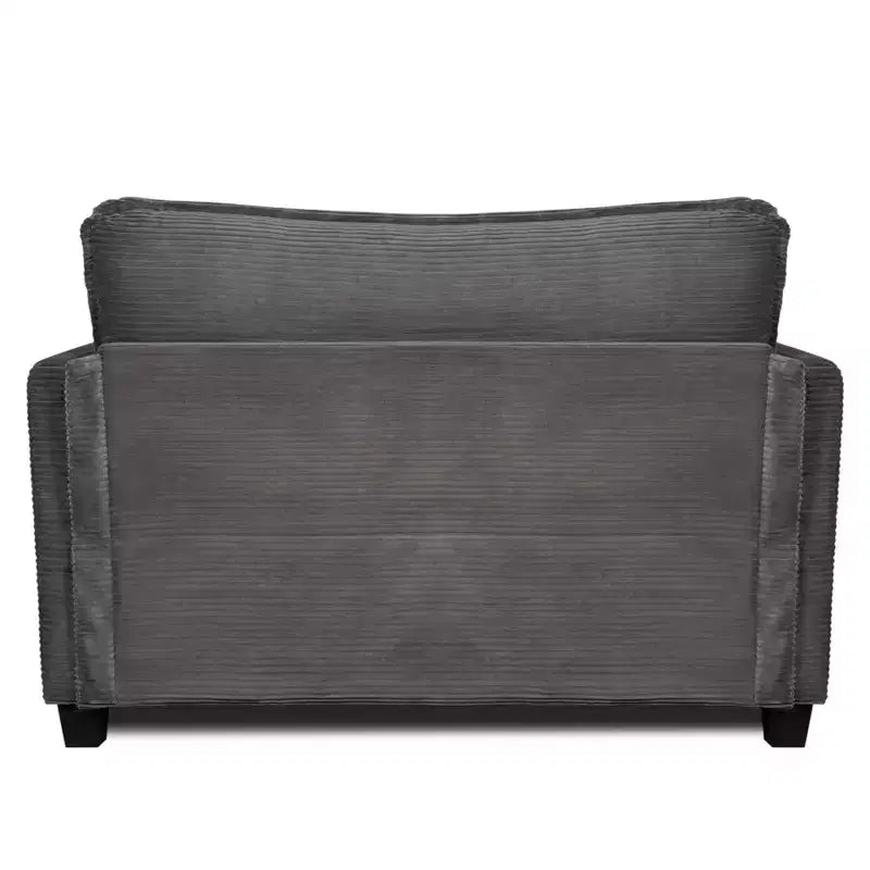 Divano Letto Convertibile 2 in 1, Divanetto Imbottito Trasformabile con 2 Cuscini, Divano da Pavimento per Appartamento, Soggiorno e Camera degli Ospiti
