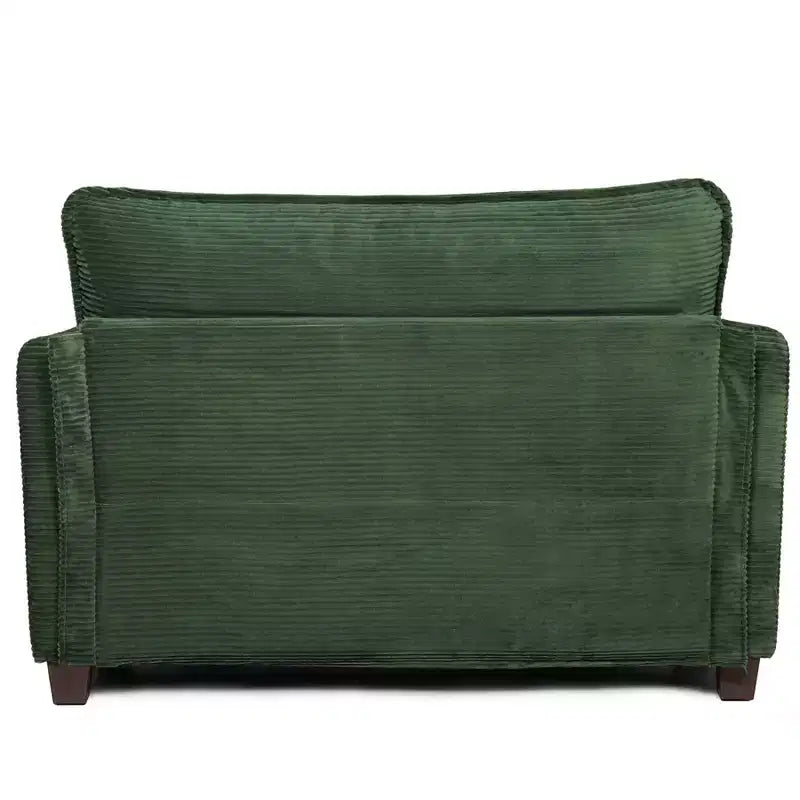Divano Letto Convertibile 2 in 1, Divanetto Imbottito Trasformabile con 2 Cuscini, Divano da Pavimento per Appartamento, Soggiorno e Camera degli Ospiti