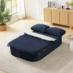 Divano letto trasformabile TUYOHW 74.8, divano pieghevole 2-in-1 con coperta cuscino, divano letto per soggiorno camera da letto appartamento, nessun assemblaggio