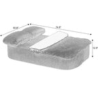 Divano letto trasformabile TUYOHW 74.8, divano pieghevole 2-in-1 con coperta cuscino, divano letto per soggiorno camera da letto appartamento, nessun assemblaggio