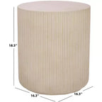 Table d'appoint Napa pour patio - Intérieur/Extérieur - PAT1539 - Safavieh