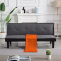 MAYEERTY 62.99 Futon Sofa Bed, 5-Position Adjustable Backrest Faux Suede Sleeper Sofa for Home Office