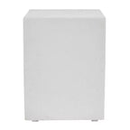 Christopher Knight Home Rei Table d'appoint minimaliste en béton léger à texture géométrique pour patio