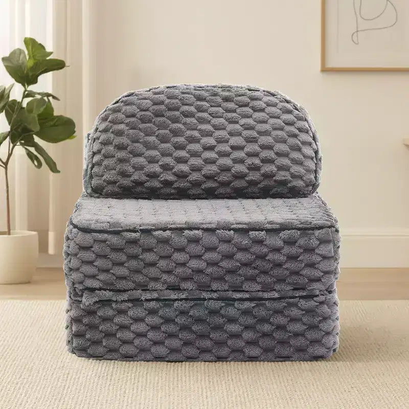 Poltrona Letto Pieghevole Ora Maison - Divano Letto da Pavimento Pieghevole con Cuscino per Gaming e Riposo