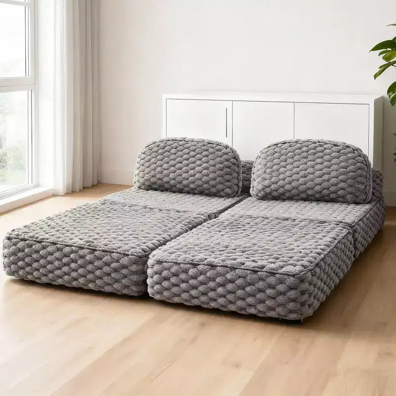 Poltrona Letto Pieghevole Ora Maison - Divano Letto da Pavimento Pieghevole con Cuscino per Gaming e Riposo