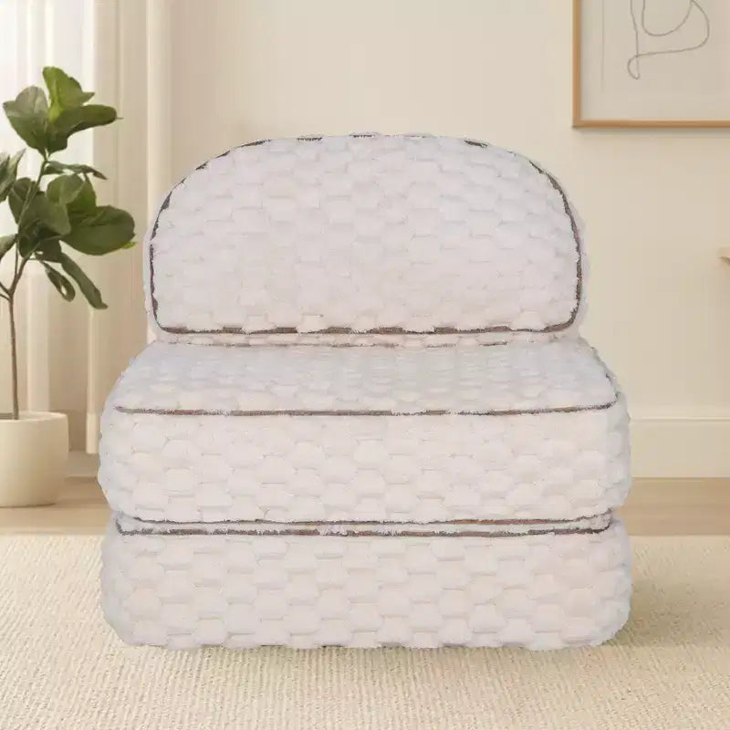 Poltrona Letto Pieghevole Ora Maison - Divano Letto da Pavimento Pieghevole con Cuscino per Gaming e Riposo