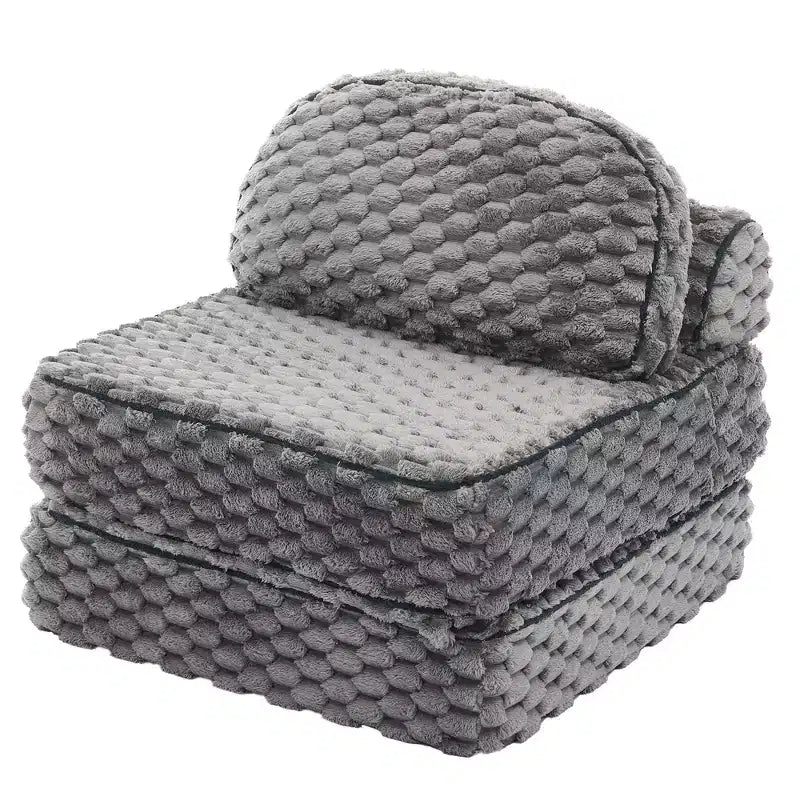 Chaise convertible Ora Maison, canapé-lit pliant avec oreiller pour le gaming et la sieste