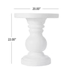 Christopher Knight Home Mukesh Table d'appoint d'extérieur moderne en béton léger