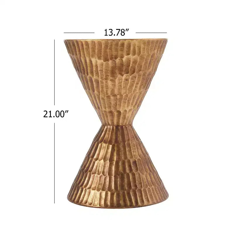 Christopher Knight Home Nisha Table d'appoint moderne en béton léger pour patio/intérieur