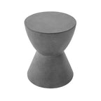 Table d'appoint d'extérieur en béton léger Xnie Christopher Knight Home