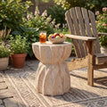 Christopher Knight Home Corin Outdoor Contemporary Lightweight Concrete Accent Side Table