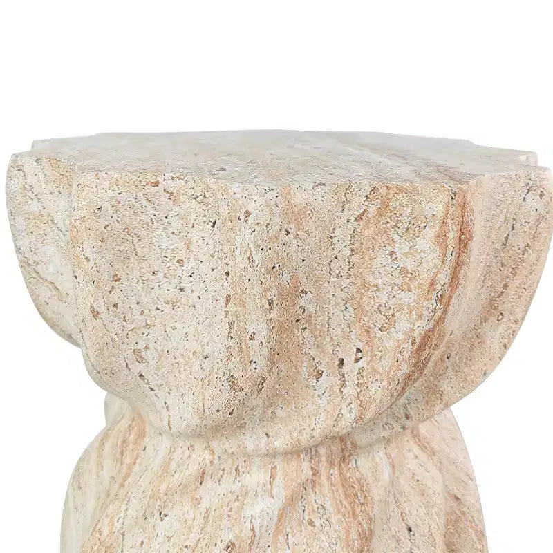 Christopher Knight Home Corin Table d'appoint contemporaine en béton léger d'extérieur