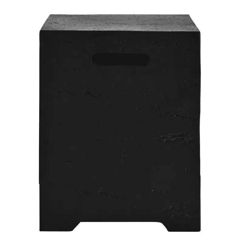 Table de recouvrement pour réservoir de propane extérieur GDFStudio Sam 15,75 avec poignées latérales et rainure inférieure
