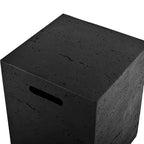 Table de recouvrement pour réservoir de propane extérieur GDFStudio Sam 15,75 avec poignées latérales et rainure inférieure