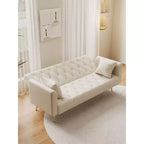 Canapé Loveseat Convertible 71", Canapé-lit en Velours pour Salon, Chambre, Bureau - ModernLuxe