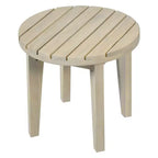 Christopher Knight Home Shota – Table d'appoint ronde moderne d'extérieur en bois d'acacia à lattes