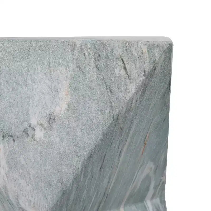 Tavolino da Esterno/Interno Geometrico ModernLuxe, Resistente alle Intemperie in MGO, Decorativo, per Piante, Nessun Montaggio