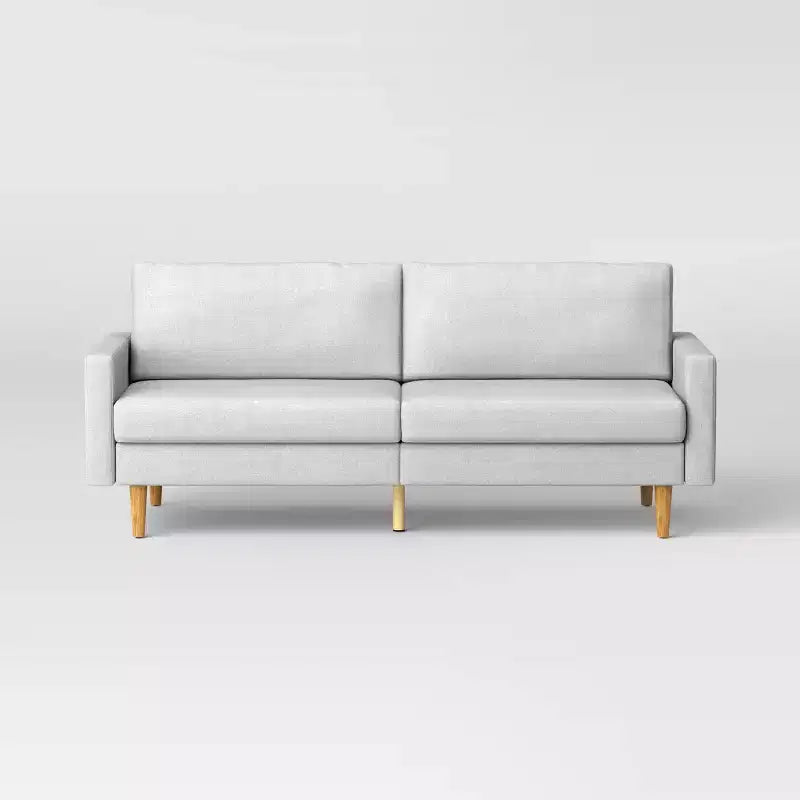 Divano futon moderno di metà secolo, 198 cm, grigio chiaro - Room Essentials™ (montaggio richiesto)