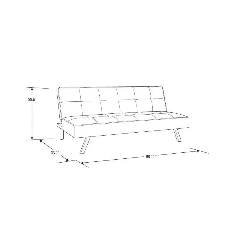 Canapé-lit convertible Colette Futon - Serta