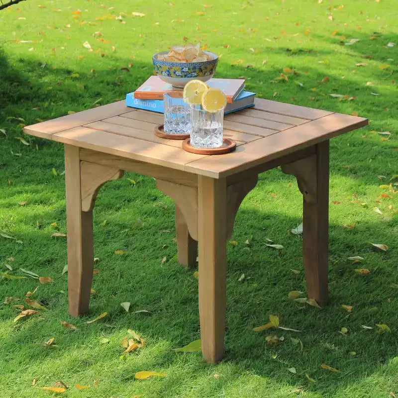 Sonoma Lane Amherst Teak Outdoor Side Table