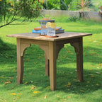 Table d'appoint d'extérieur en teck Amherst Sonoma Lane