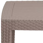 Flash Furniture Table basse en rotin