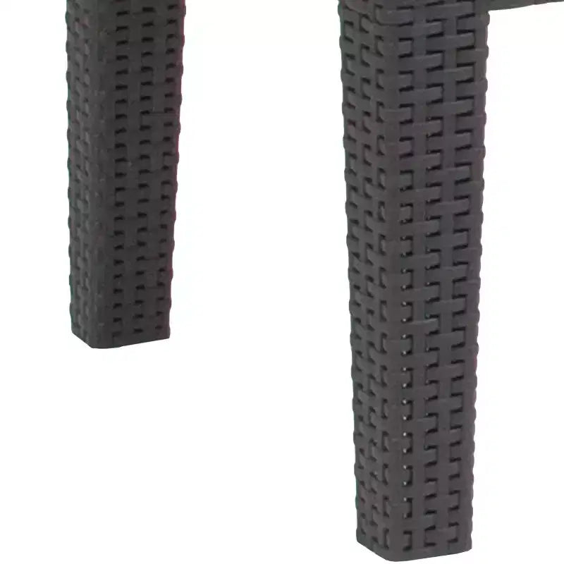 Flash Furniture Table basse en rotin