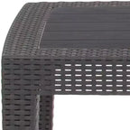 Flash Furniture Table basse en rotin