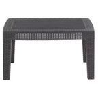 Flash Furniture Table basse en rotin