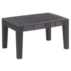 Flash Furniture Table basse en rotin
