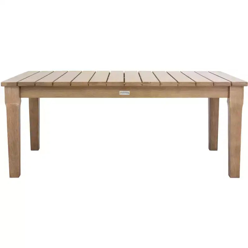 Martinique Patio Coffee Table - Indoor/Outdoor - CPT1014 - Natural - Safavieh