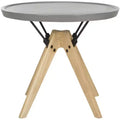 Farmond Side Table - Indoor/Outdoor - VNN1027 - Dark Grey - Safavieh