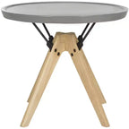 Farmond Side Table - Indoor/Outdoor - VNN1027 - Dark Grey - Safavieh