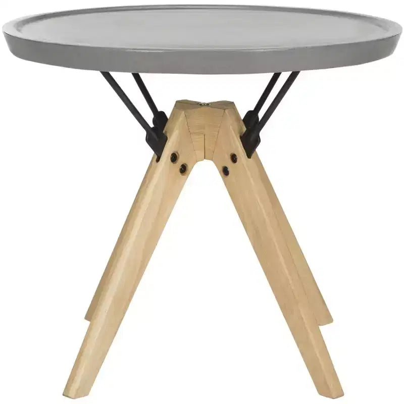 Farmond Side Table - Indoor/Outdoor - VNN1027 - Dark Grey - Safavieh