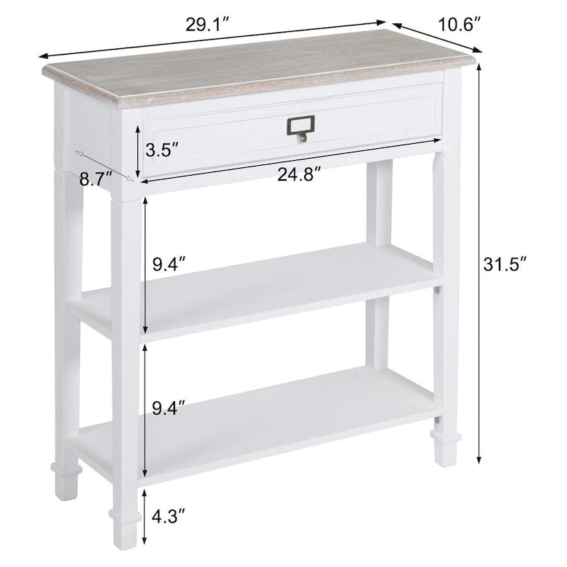 Tavolino Accent con cassetto
