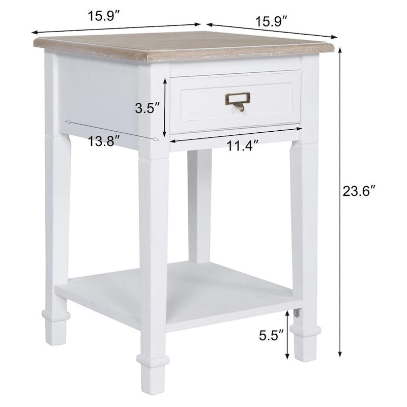 Tavolino Accent con cassetto