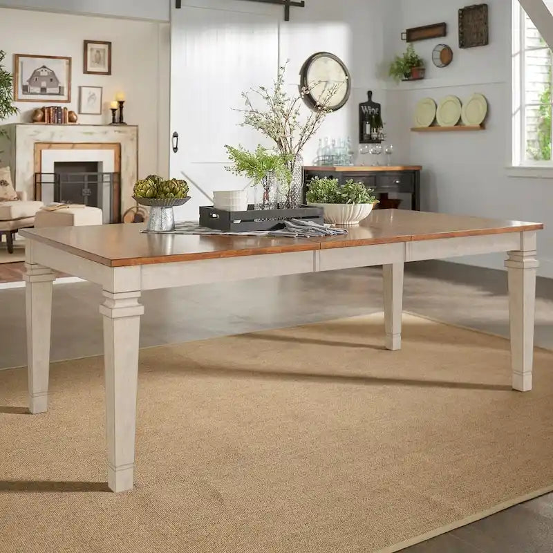 Tavolo da pranzo rettangolare allungabile