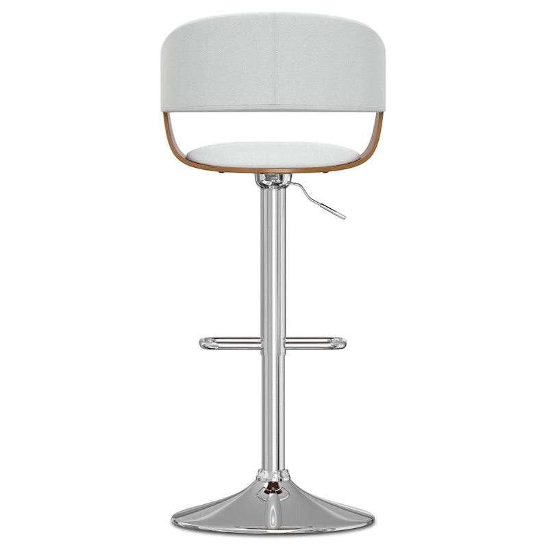 Sgabello da bar girevole regolabile in stile Mid-Century Modern