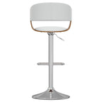 Sgabello da bar girevole regolabile in stile Mid-Century Modern
