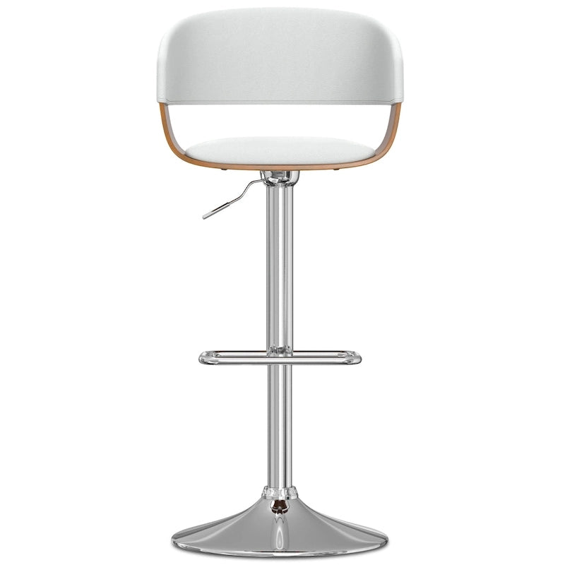 Sgabello da bar girevole regolabile in stile Mid-Century Modern