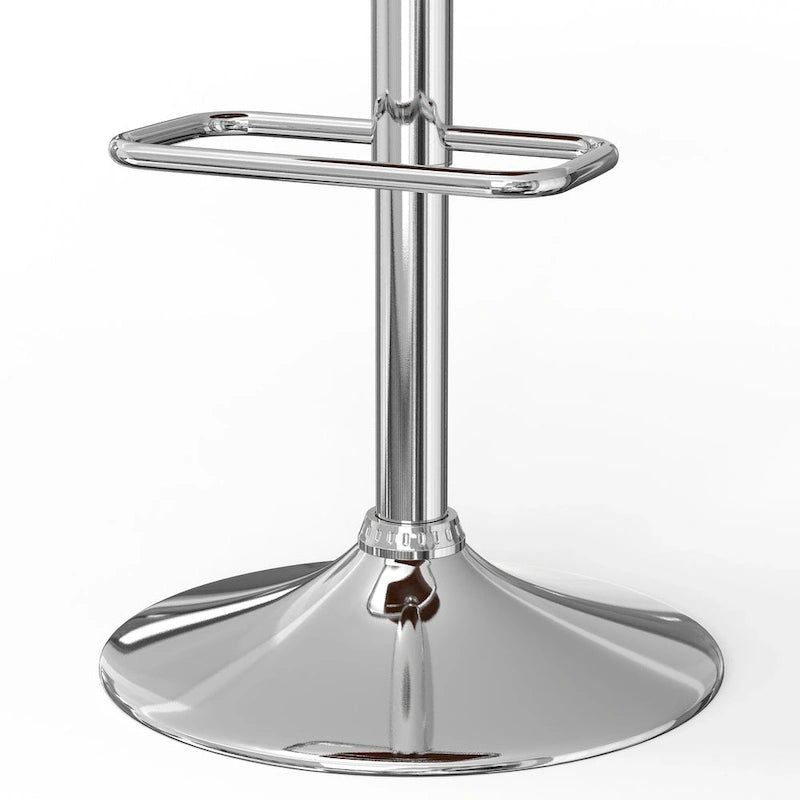 Sgabello da bar girevole regolabile in stile Mid-Century Modern