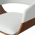Sgabello da bar girevole regolabile in stile Mid-Century Modern