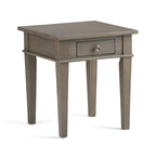 Tavolino quadrato in legno massello da 45 cm - 45,7 cm (larghezza) x 45,7 cm (profondità) x 51,2 cm (altezza)