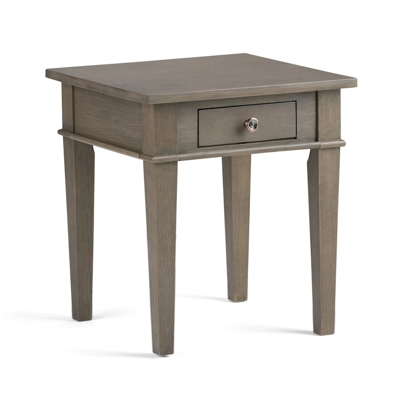 Tavolino quadrato in legno massello da 45 cm - 45,7 cm (larghezza) x 45,7 cm (profondità) x 51,2 cm (altezza)