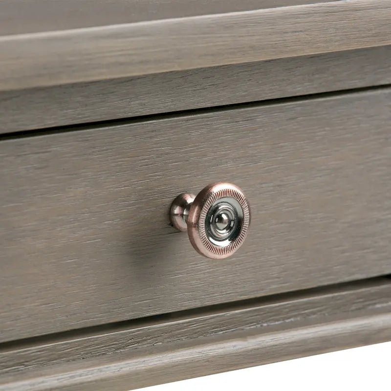 Tavolino quadrato in legno massello da 45 cm - 45,7 cm (larghezza) x 45,7 cm (profondità) x 51,2 cm (altezza)